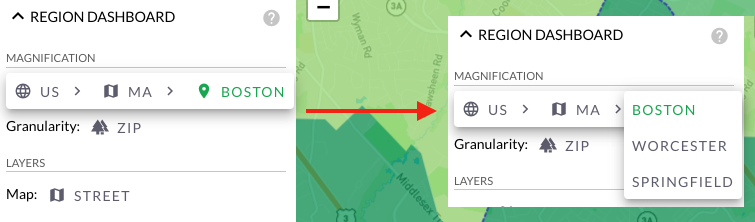 Region Control