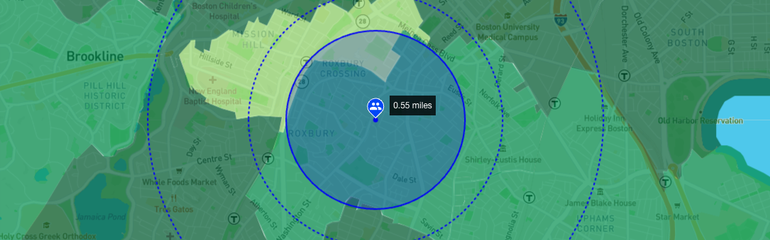 Proximity Analysis Selection